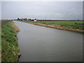 Sixteen Foot Drain viewed from bridge at Ancaster Farm in PE15 0DX