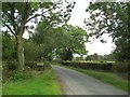 Village Entrance Sign on Rodsley Lane in DE6 3AN
