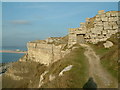 Coast Path at West Cliff, Isle of Portland in DT5 1YR