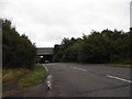 Woodlands Road going under the M25 in KT22 0BQ