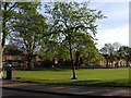 Looking across Norton Green to Red House School in TS20 1LL