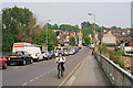 Looking east on Cobden Bridge, Southampton in SO17 3SG