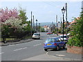 Newbottle Street scene looking west from the gates of St Matthew's Church in DH4 6NZ