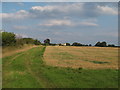 Recently harvested field near Frame Farm, Tolleshunt D'arcy in CM9 8EH