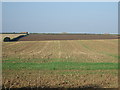 Wolds farmland, Thornholme Field in YO25 4NN