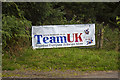 Team UK poster in KY13 0NZ