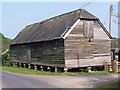 Raised granary at Cross Oaks farm in SO51 6DU