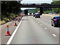 Westbound M3, Minley Road Bridge in GU51 2RF