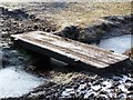 Footbridge and ice, Half Moon Common in SO43 7JJ