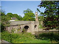 St Saviour tower and footbridge over River Irwell, Stoneclough in M26 1AH