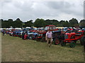 Tractors as far as the eye can see in Akebar