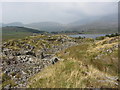 Remains of Gadair-wyllt quarry in LL54 6TL