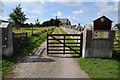 Gate and drive to St Mary's Church, Cefn Meriadog in LL17 0HR