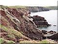 Red Sandstone Cliffs in Marloes and St. Brides Community