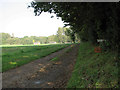 Access road to Leys Farm in NR12 8LA