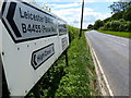 Sign along the Fosse Way at Foxon's Corner in CV23 0RJ