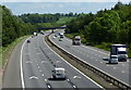 The M6 motorway heading east in CV23 0PX