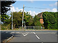 Start of footpath to Church Road, Iver Heath in SL0 0LF