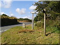 Reperry Cross, and the Saints Way signpost in PL30 5HG
