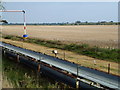 Sand and gravel conveyor next to Greatford Cut in PE6 9NF