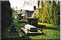 Church yard of the parish church, Much Wenlock. in TF13 6HR