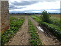 Private track next to Folly Farm, Doddington in PE15 0FB