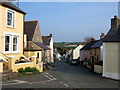 Trefin village street in SA62 5AR