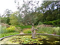 Knoll Gardens, statue in BH21 7BU