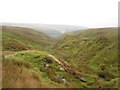 Bare Clough from the catchwater in HX7 8TE