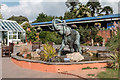 Elephant Fountain, Bicton Park Botanical Garden, Devon in EX9 7BH