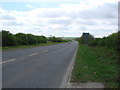 A featureless grid square. The A688 looking towards Tursdale in DH6 5NR