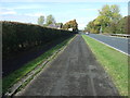 Cycle path beside the A565 in PR4 6LB