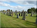 Gravestones in Wigton Cemetery in CA7 9BY