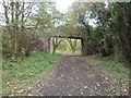 Dismantled railway in Earnock, Hamilton in ML3 8PY