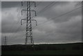 Pylon by the railway line in RM14 3PA