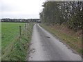 Farm road to Brompton Regis in TA22 9NT