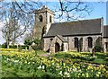 St. John's, Upper Hopton in Spring in WF14 8HU