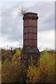 Old factory chimney in the Loxley Valley in S6 6RW