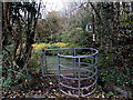 Kissing gate near Coytrahen in Pen-y-bont ar Ogwr - Bridgend