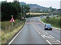 Westbound A52 (Grantham Road) approaching Radcliffe on Trent in NG12 2HN