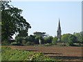 Water Tower and Church, Ridgmont in MK43 0TS
