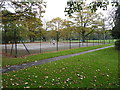 Tennis courts, Elmdon Park in B92 9EY