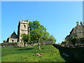 Up the hill to St Peter's church, Freshford in BA2 7TX