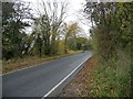 Hexton Road descending to Lion Hill in Hexton