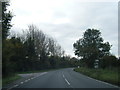 A338/Snoddington Road junction in SP9 7UY