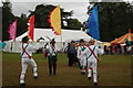 Morris men Cornbury Festival in OX7 4BU