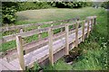 Footbridge over Talwg brook, Porthkerry Country Park in CF62 6PS