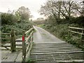 Cattle grid, Bowling Green in PL7 5EQ