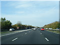 M4 westbound at Junction 14 on-slip in RG17 0PY