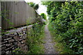 Footpath from Lowertown to Helston in TR13 0SJ